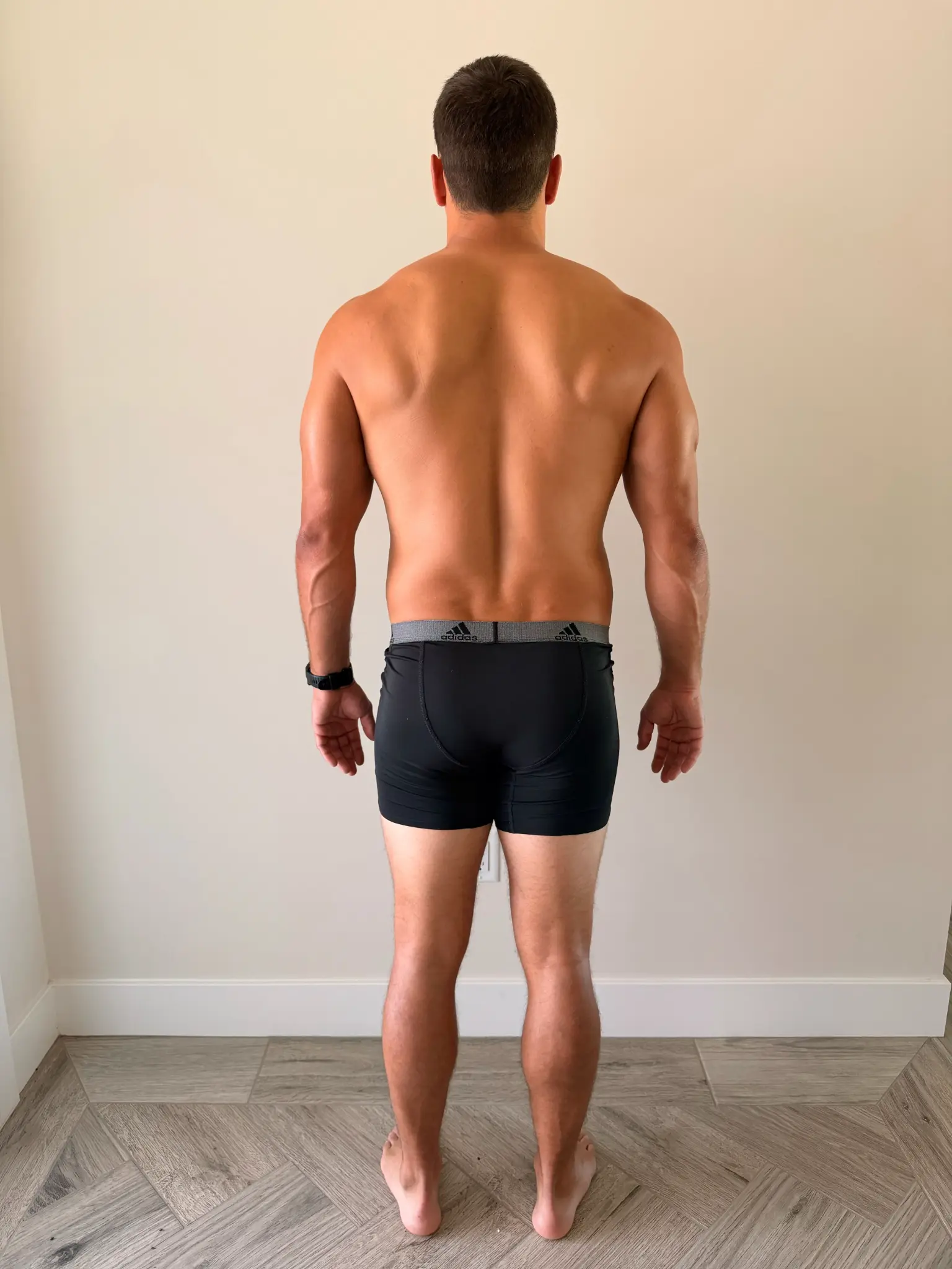 Back progress photo example